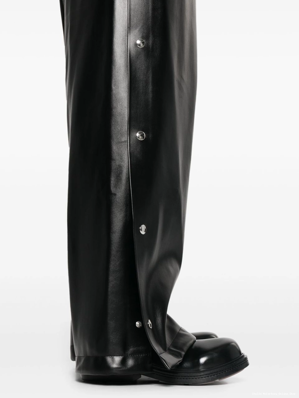 Affordable faux-leather trousers Stella McCartney Women 0504